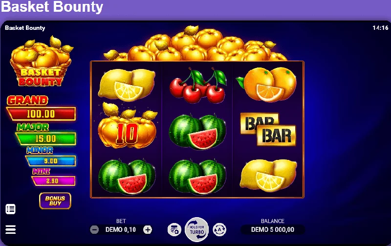 Posnetek zaslona Basket Bounty