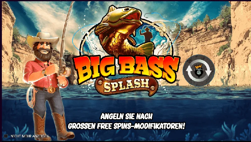 Posnetek zaslona Big Bass Splash