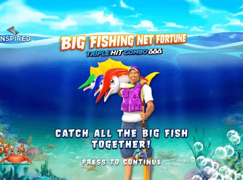 Posnetek zaslona Big Fishing Net Fortune