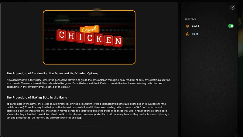 Posnetek zaslona Chicken Crash