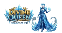 Logotip Divine Queen Heart of Ice
