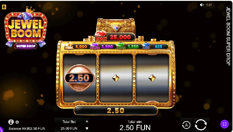 Posnetek zaslona Jewel Boom Super Drop