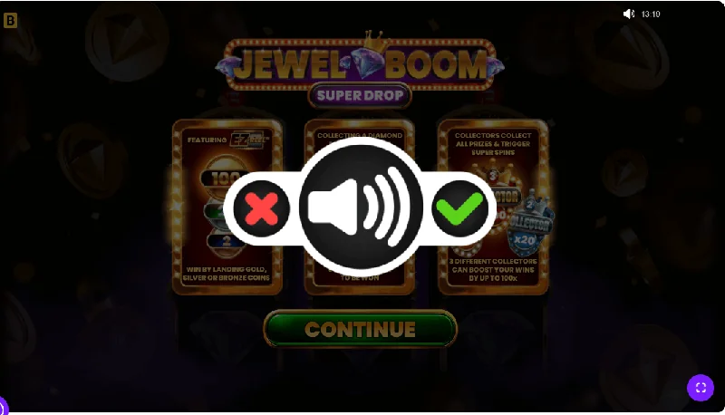 Posnetek zaslona Jewel Boom Super Drop