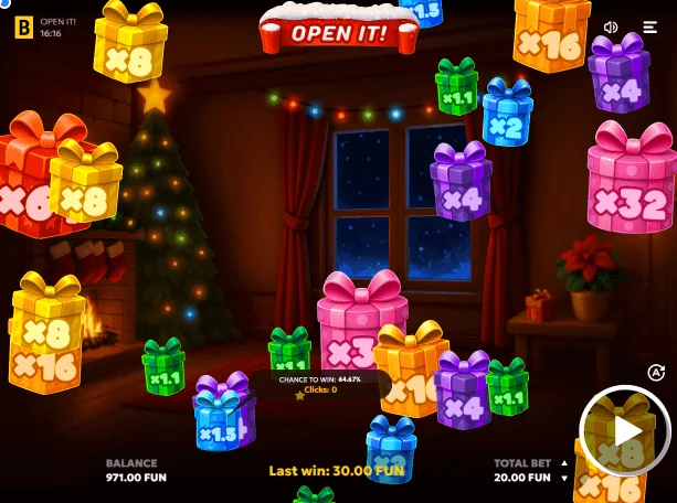 Posnetek zaslona Open it!