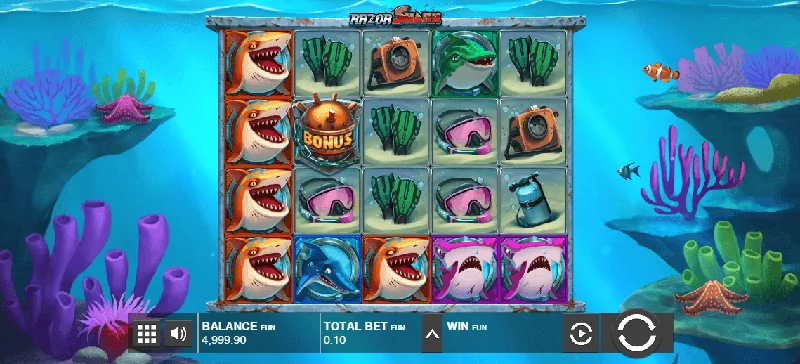Posnetek zaslona Razor Shark