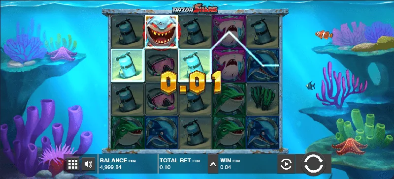 Posnetek zaslona Razor Shark