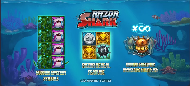 Posnetek zaslona Razor Shark