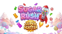 Logotip Sugar Rush Super Scatter