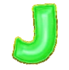 Simbol črke J Big Bass Splash 1000