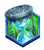 Simbol starodavnega kovanca Divine Queen Heart of Ice