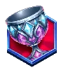 Simbol čarobnega keliha Divine Queen Heart of Ice