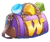 Simbol Wild Bag v igri Mystery Heist