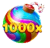 Simbol mavrice Sweet Bonanza 1000