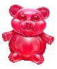Sweet Rush Bonanza simbol rdečega gumijastega medvedka