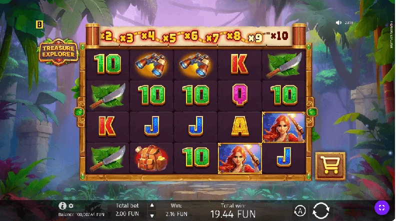 Posnetek zaslona Treasure Explorer